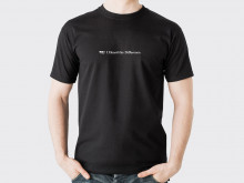 T-shirt - I Heard the Difference. Black. 