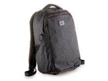 Travel backpack for laptop with KV2 logo. 