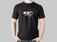T-shirt - KV2 logo. Black. 